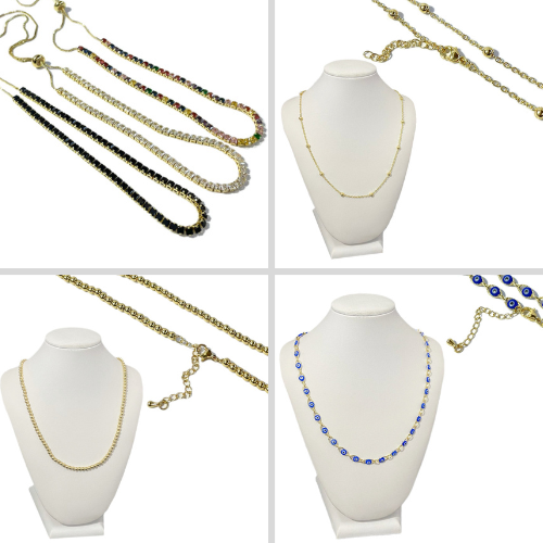 CADENAS ARMADAS BAÑO DE ORO - RODIO