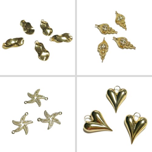 DIJES BAÑO DE ORO - ZIRCONIAS